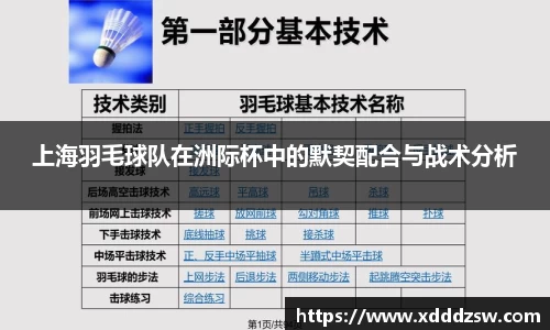 上海羽毛球队在洲际杯中的默契配合与战术分析